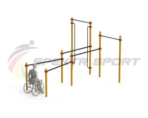 Купить Спортивный комплекс для инвалидов-колясочников WRK-D19_76mm в Заречном 