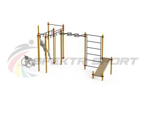 Купить Спортивный комплекс для инвалидов-колясочников WRK-D17_76mm в Заречном 