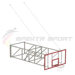 Купить Ферма 2,8 м. для баскетбольного щита 1800х1050 из оргстекла в Заречном 