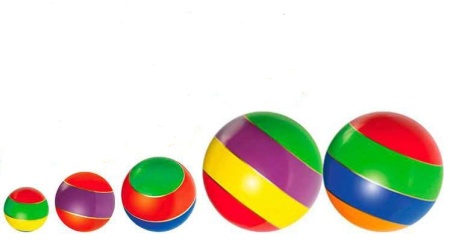 Купить Мячи резиновые (комплект из 5 мячей различного диаметра) в Заречном 